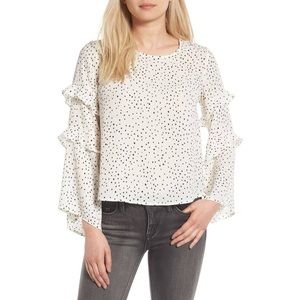 Women’s polka dot top